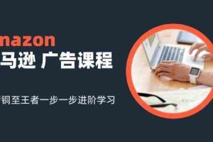 amazon亚马逊广告课程：从青铜至王者一步一步进阶学习（16节）
