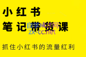 张宾·小红书笔记带货课(更新5月)