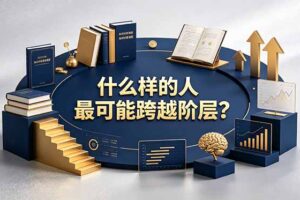 付费文章：什么样的人最可能跨越阶层？具备这五种特质，普通人也能顺利跨越阶层
