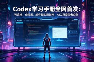 Codex学习手册全网首发：可落地，全场景，超详细实操指南，AI工具爱好者必备