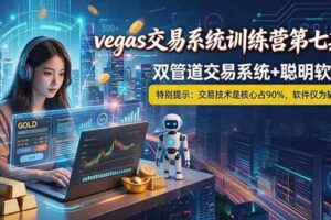 【海外美金AI搬砖】Vegas交易技术+聪明软件， 黄金期货日赚50-1000U， 长期稳定，小白轻松上手