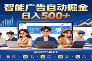 AI风口项目，全程解放双手，后台自动运行赚取收益，每天稳定收益500+