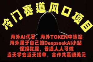 冷门赛道风口项目 海外AI代写！0成本运作完全免费！当天注册当天接单，接单接到手抽筋，无脑…