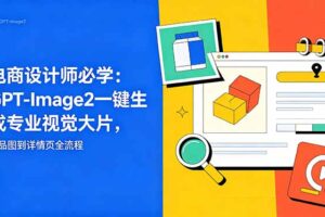 电商设计师必学-更新：GPT-Image2一键生成专业视觉大片，产品图到详情页全流程