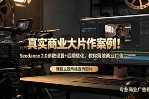 真实商业大片作案例！Seedance 2.0参数设置+后期优化，教你落地商业广告