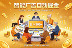 2026年最好做的项目：自动掘金项目，小白轻易上手，单日轻松收入500+【揭秘】