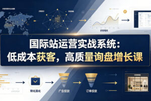 国际站运营实战系统：低成本获客，高质量询盘增长课(更新26年)