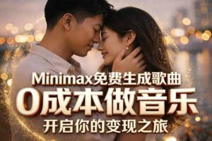 Minimax免费生成歌曲实测！0成本做音乐，说唱流行Lofi一键生成