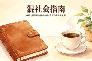 付费文章：混社会指南，吃透人情世故与竞争本质，实现稳步向上发展