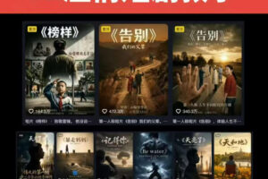 抖音58W粉丝博主的AI温情短剧玩法，条条爆款，伙伴计划+精选独家收益，商单收徒等(更新6月)