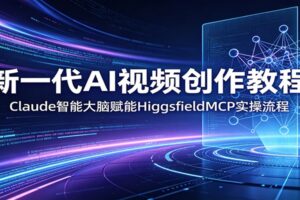 新一代AI视频创作教程：Claude智能大脑赋能，HiggsfieldMCP实操流程