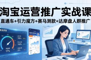 淘宝运营推广实战课(更新26年4月