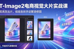 GPT-Image2电商视觉大片实战课，一键出图高效出片，彻底告别手动繁琐修图(更新)