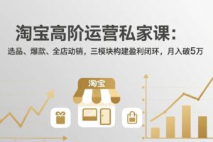 淘宝高阶运营私家课(更新26年4月