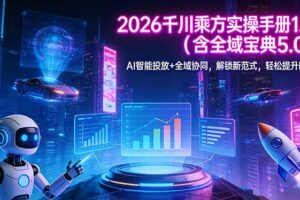 2026 千川乘方实操手册 1.0(含全域宝典 5.0
