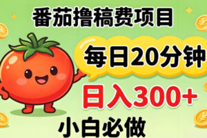 番茄撸稿费，每天20分钟，日入300+！0门槛躺賺，小白直接抄作业【揭秘】