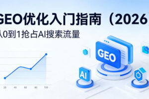 【最新】GEO优化入门指南(2026)，从0到1抢占AI搜索流量