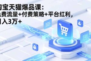 淘宝天猫爆品课(录音+资料