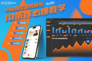 小说推文混剪新号10条必爆教学，伪原创10条作品必爆技巧