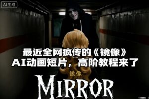 付费文章：最近全网疯传的《镜像》AI动画短片，高阶教程来了