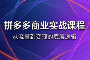 缥缈·2026拼多多课程(更新6月)