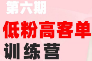 珠丽Julie·小红书低粉高客单训练营(第六期)