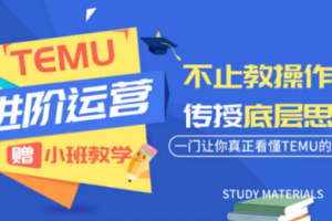 阿卡林·TEMU运营课程(基础+进阶)