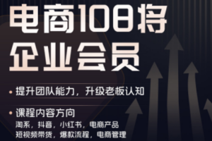 贾真108将电商·电商圈(更新5月)