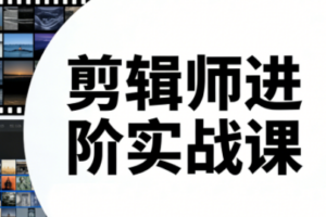 剪辑师进阶实战课(更新23年-25年)