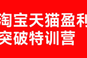 玺承·淘宝天猫盈利突破特训营(25年12月线下课)【音频+字幕】