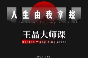 王晶大师课：流量破局-人生由我掌控