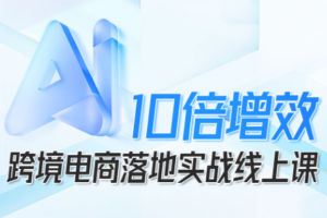 法老Pharaoh·跨境电商10倍增效，AI落地实战课