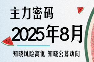 周公子·主力密码(更新8月)