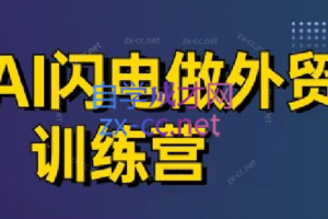 大卫·AI闪电做外贸训练营(更新7月)