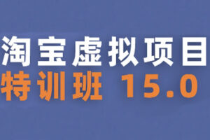 陆明明·淘宝虚拟项目特训班15.0(更新2025)