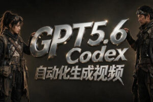 GPT5.6+Codex自动化视频生成：提示词设计×角色设定×封面海报×工作流思路，高效产出AI视频