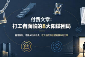 付费文章：打工者面临的8大阳谋困局