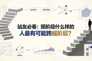 付费文章：站友必看：现阶段什么样的人最有可能跨越阶层?