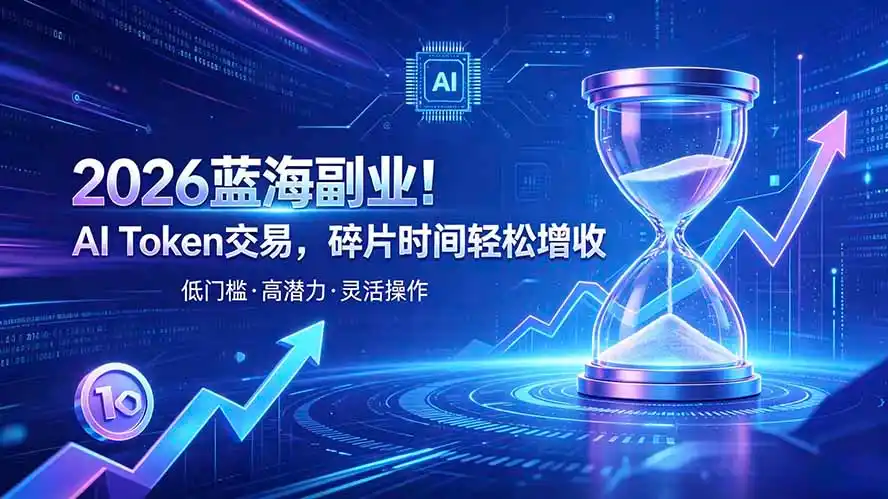 AI Token算力赛道！普通人可入局的数字副业